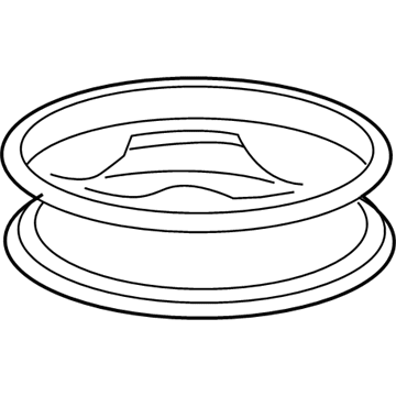 Honda 42700-T0A-A51 Wheel, Disk 17X4T