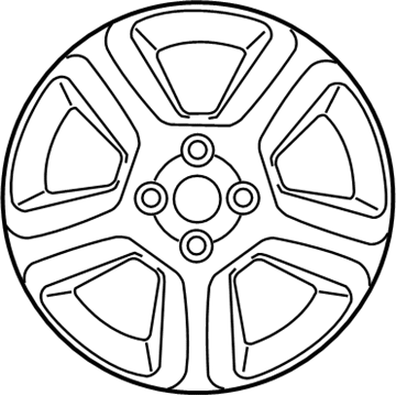 Nissan 40300-ZN60A Wheel Assy-Disc