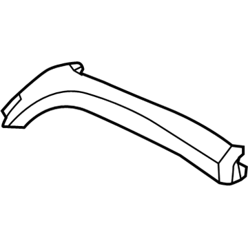Hyundai 84795-4Z000-NBC Garnish Assembly-Crash Pad Center, RH