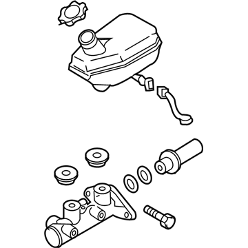 Hyundai 58510-4D500 Cylinder Assembly-Brake Master