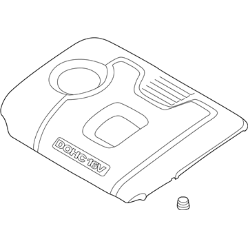 Kia 292402E062 COVER ASSY-ENGINE
