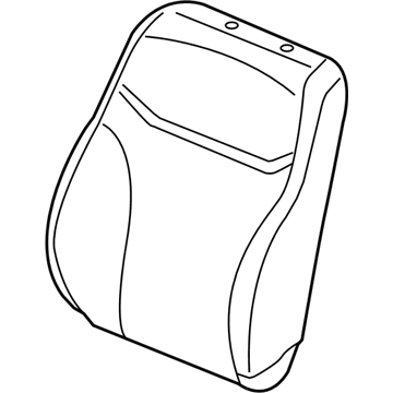 Honda 81127-TR0-G21 Pad, R. FR. Seat-Back