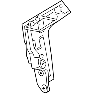 Hyundai 89410-26000 Frame Assembly-Rear Seat Back, RH