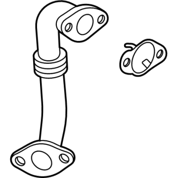 Hyundai 28410-2S010 Pipe Assembly-EGR, A