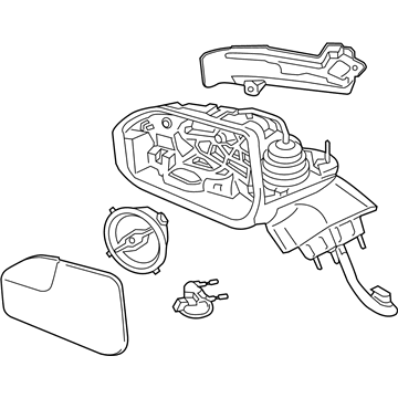 Ford DP5Z-17683-N Mirror Assembly