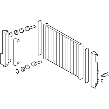 Toyota 16400-28651 Radiator Assembly