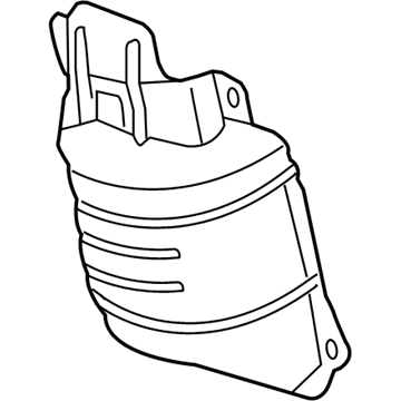 Honda 18121-5J6-A01 Cover B, FR. Primary Converter