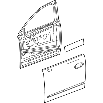 GM 26231382 Door Shell