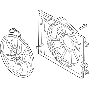 Kia 25380D2000 Blower Assembly