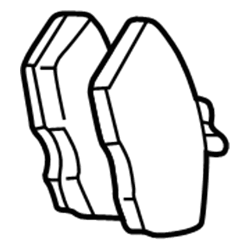 Ford 4W4Z-2200-AA Rear Pads