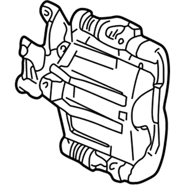 Ford XW4Z-2552-AB Caliper Assembly
