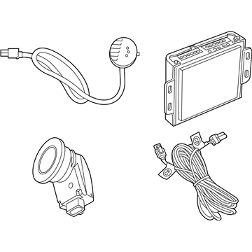 Mopar 68170046AH Module-Parking Assist