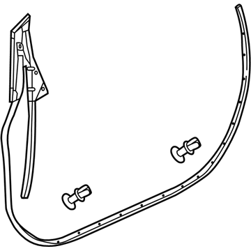 GM 13439473 Door Weatherstrip