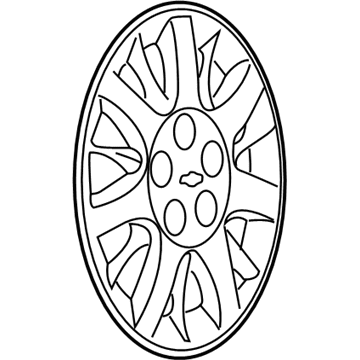 GM 9592879 Wheel Cover