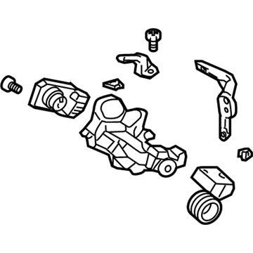 Honda 35100-S9A-A53 Lock Assy., Steering