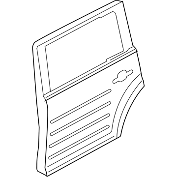 Ford 8A8Z-7424630-A Door Shell