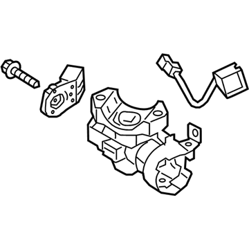 Hyundai 81910-A5110 Body & Switch Assembly-Steering & IGNTION
