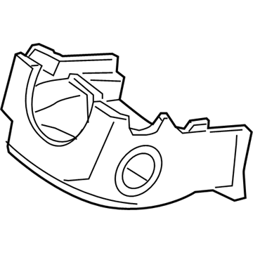 Kia 84852A7000WK SHROUD-Steering Column
