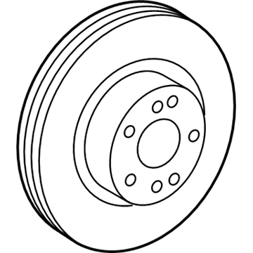 Mopar 68195026AB Brake Rotor