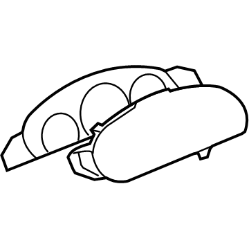 GM 10373953 Instrument Cluster Assembly