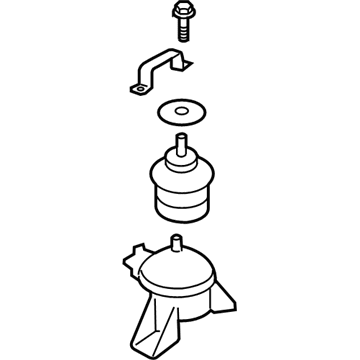 Hyundai 21810-3L300 Engine Mounting Bracket Assembly