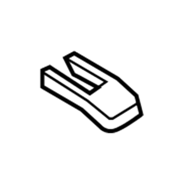 Nissan 88220-1JA0C Cover-Leg, 2ND Seat