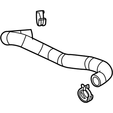 GM 15146129 Upper Radiator Hose Assembly