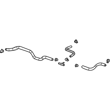 GM 10441373 Engine Coolant Overflow Hose Assembly