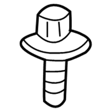 Toyota 90099-04399 Vapor Canister Screw