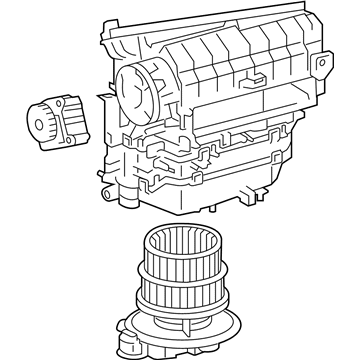 Lexus 87130-30840 Blower Assembly