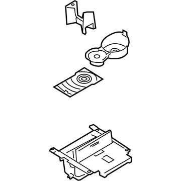 Ford AG1Z-5413562-EF Cup Holder