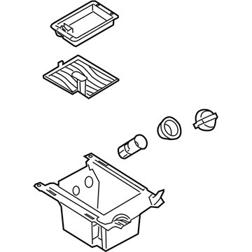 Ford AG1Z-5406010-AB Compartment