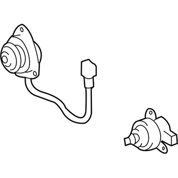 Toyota 16363-28050 Fan Motor