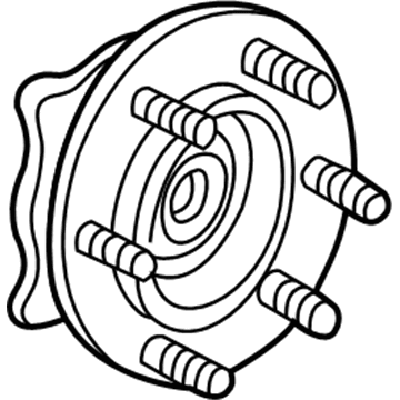 GM 19419501 Front Hub