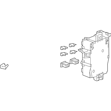 Honda 38210-TA0-A52 Box Assembly, Passenger Fuse