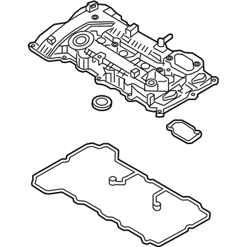 Hyundai 22410-2E650 Cover Assembly-Rocker