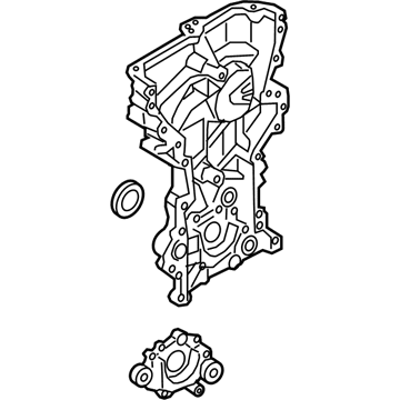 Kia 213502E450 Cover Assembly-Timing Chain