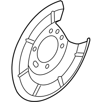 Ford AV6Z-2C028-A Splash Shield