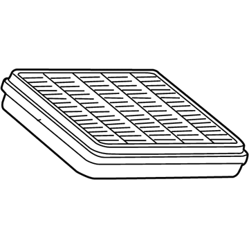 Lexus 17801-38030 Air Cleaner Filter Element Sub-Assembly
