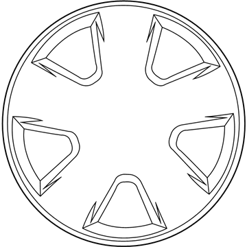 Mopar 5105631AA Wheel Cover