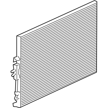 Mopar 55116931AA CONDENSER-CONDENSER And Aux Toc