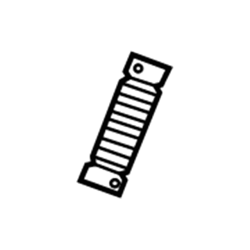 Honda 17262-RX0-A00 Tube F, Air Inlet