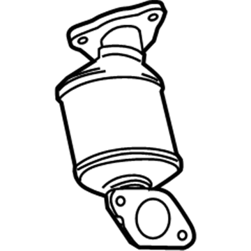 GM 25798276 Converter & Pipe