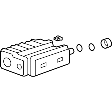 Honda 17011-SWA-A01 Canister Assembly