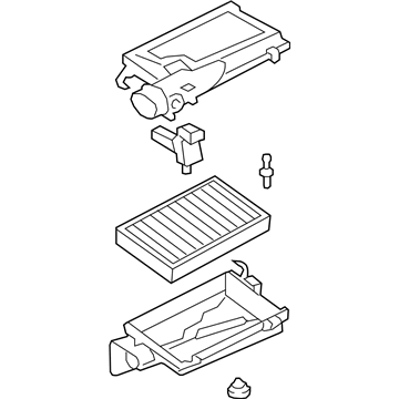 Lexus 17800-38022 Cleaner Assy, Air W/Element