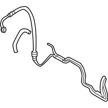 Kia 575100Z100 Hose Assembly-Power Steering Oil Pressure