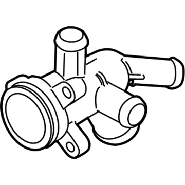 Ford BK3Z-8591-A Outlet Tube