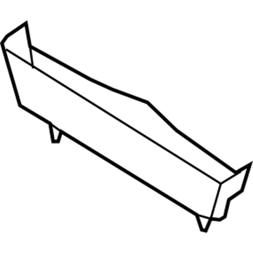 BMW 51-47-7-145-988 Luggage Compartment Pan