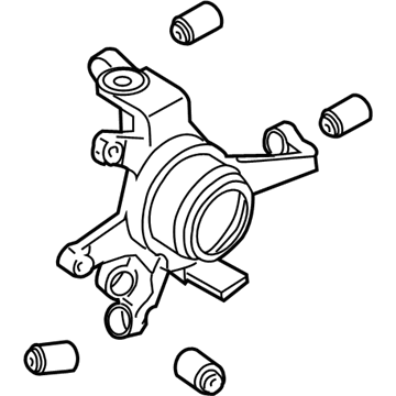 Infiniti 43019-AG010 Housing-Rear Axle, LH