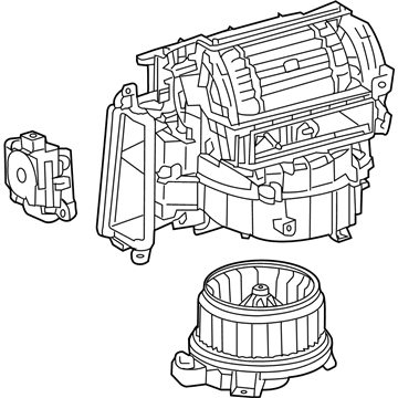 Lexus 87130-48240 Blower Assembly